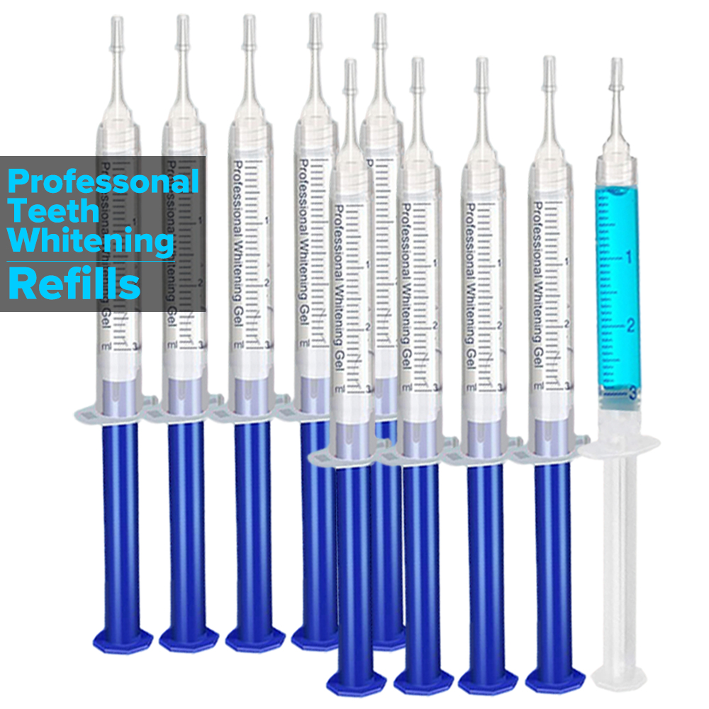 Teeth Whitening With Hydrogen Peroxide - Teeth Whitening Gel Refill Syringe Tooth