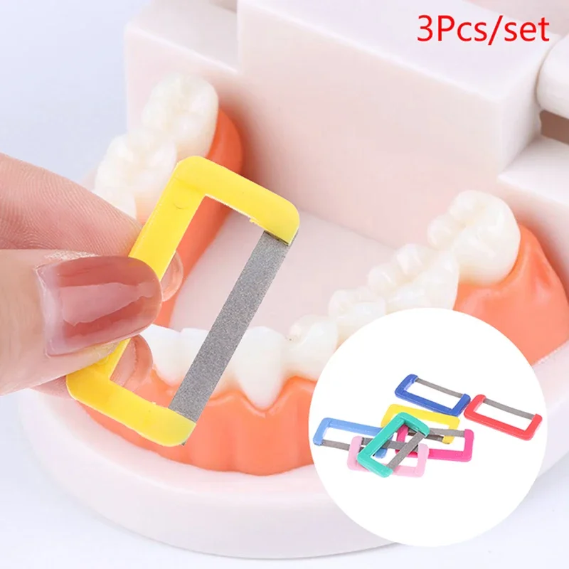 Teeth Whitening Strips - 3Pcs Disposable Dental Orthodontic Interproximal Enamel