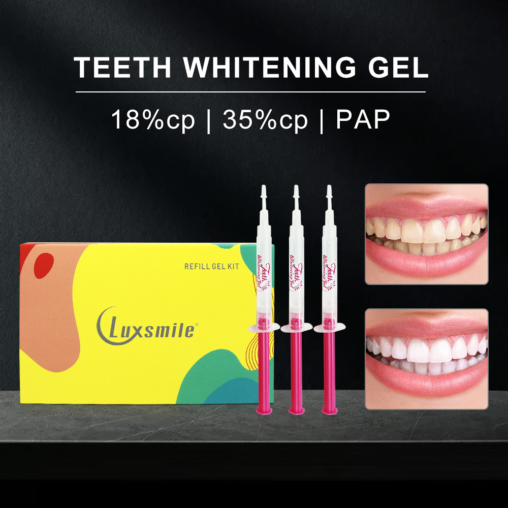 Teeth Whitening Gel Syringes - Luxsmile Teeth Whitening Gel Kit Blanqueador