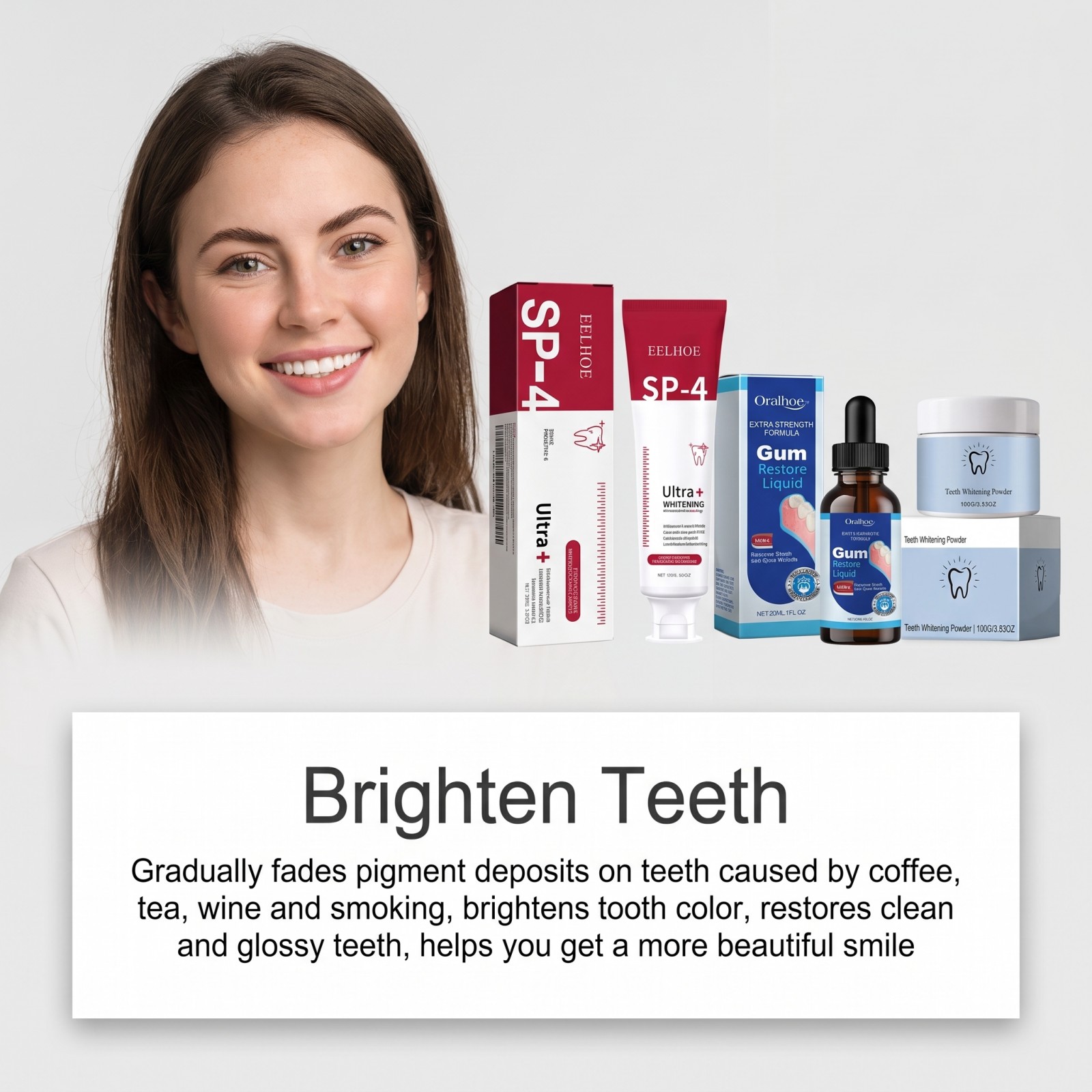 Oral Care Combo Set Whitening  - огляд і ціна Teeth Whitening With Hydrogen Peroxide