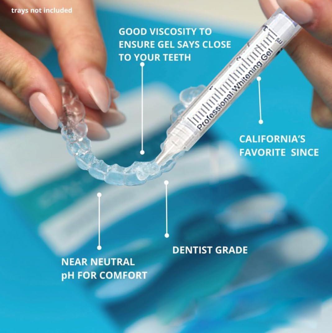 Teeth Whitening Gel Refill Syr - огляд і ціна Teeth Whitening With Hydrogen Peroxide
