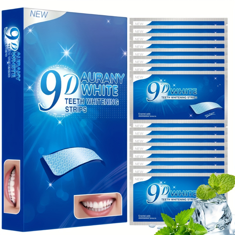 21 Pairs of 9D Aurany White Te - огляд і ціна Teeth Whitening With Hydrogen Peroxide