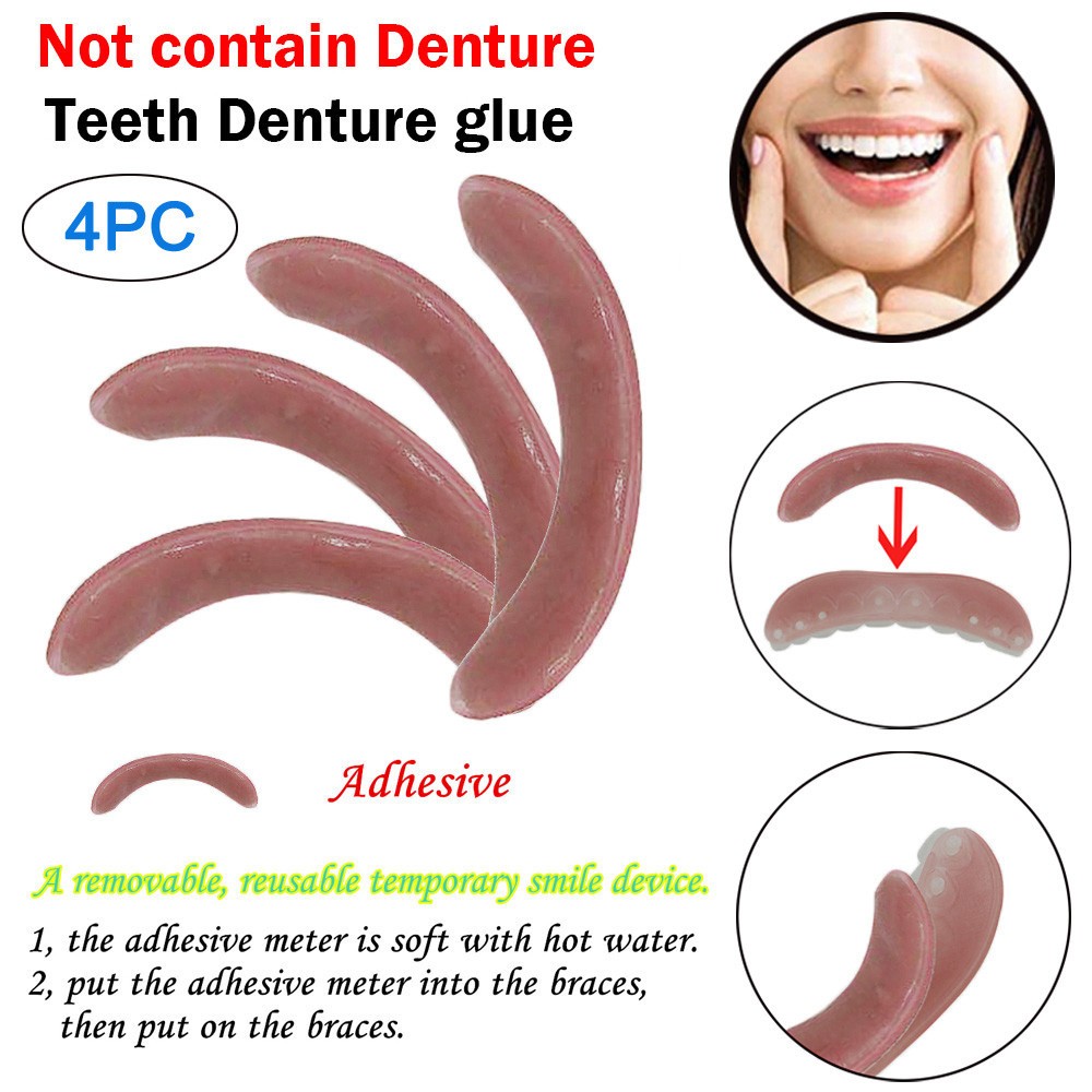 4/8 Pcs Whitening Braces Adhes - огляд і ціна Teeth Whitening Strips