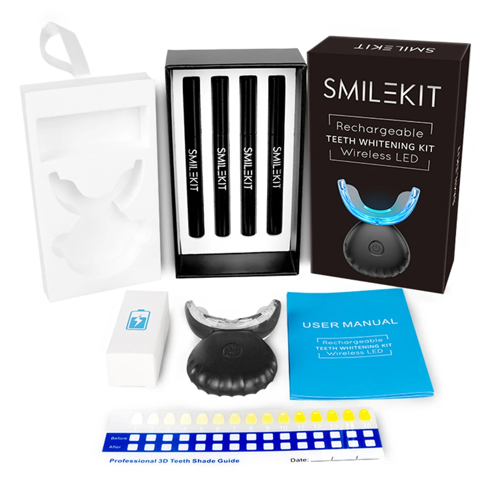 Dental Teeth Whitening Kit Min - огляд і ціна Teeth Whitening With Hydrogen Peroxide
