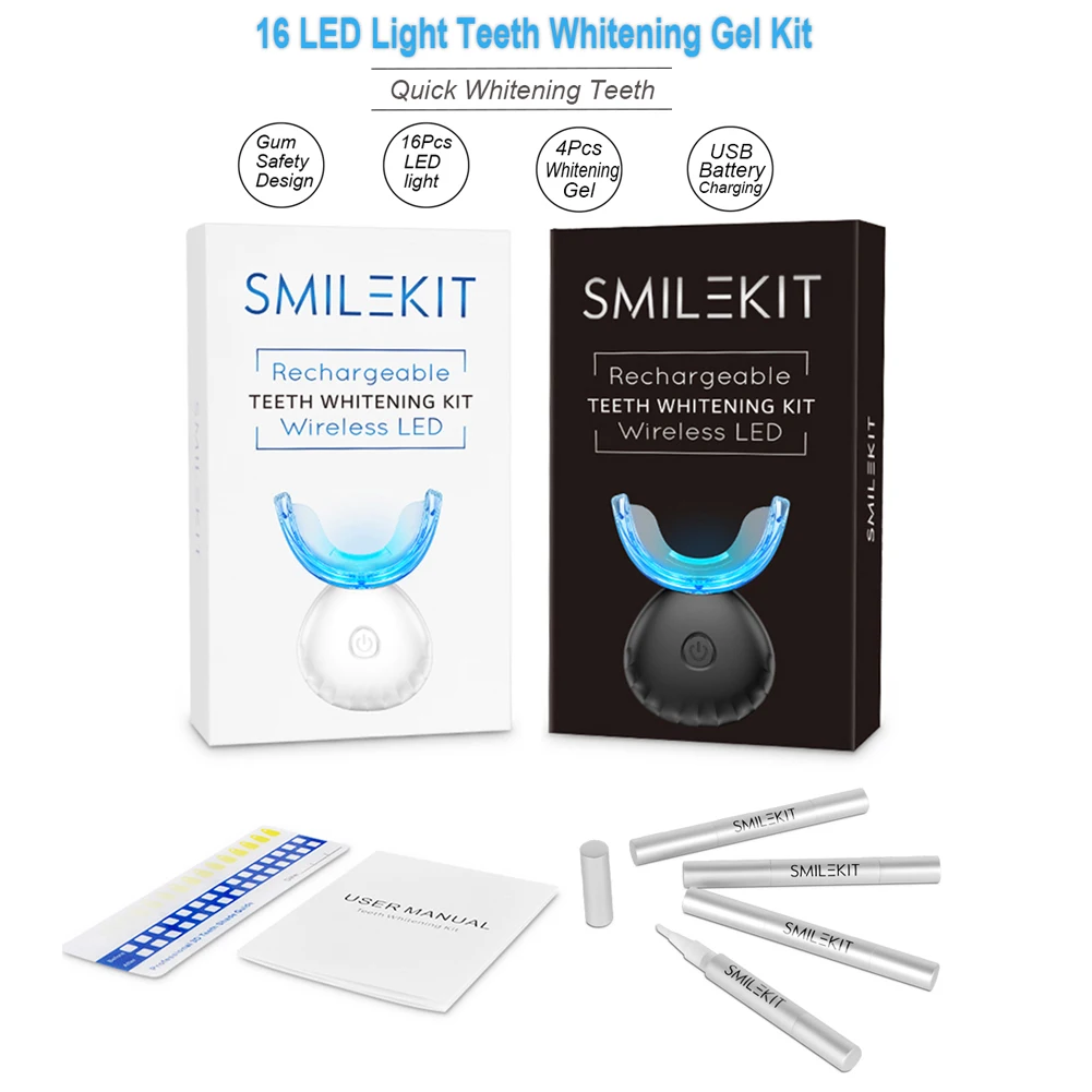 Dental Teeth Whitening Kit Min - огляд і ціна Teeth Whitening With Hydrogen Peroxide