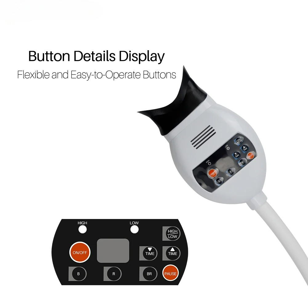 Adjustable 3 Colors LED Teeth  - огляд і ціна Teeth Whitening Led Light