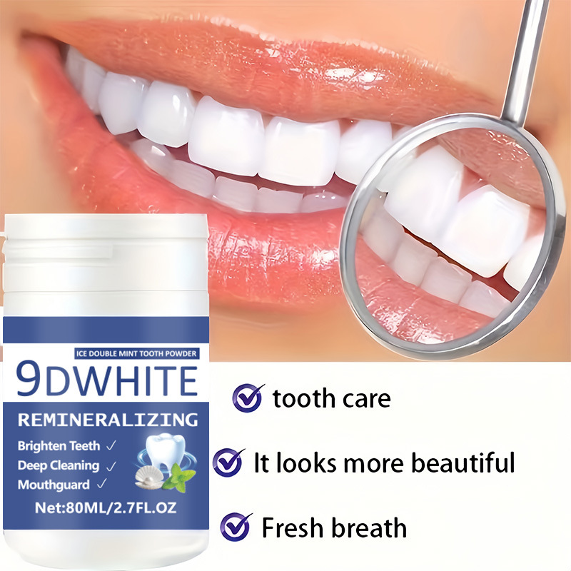 9D Purple Teeth Whitening Powd - огляд і ціна Teeth Whitening Free