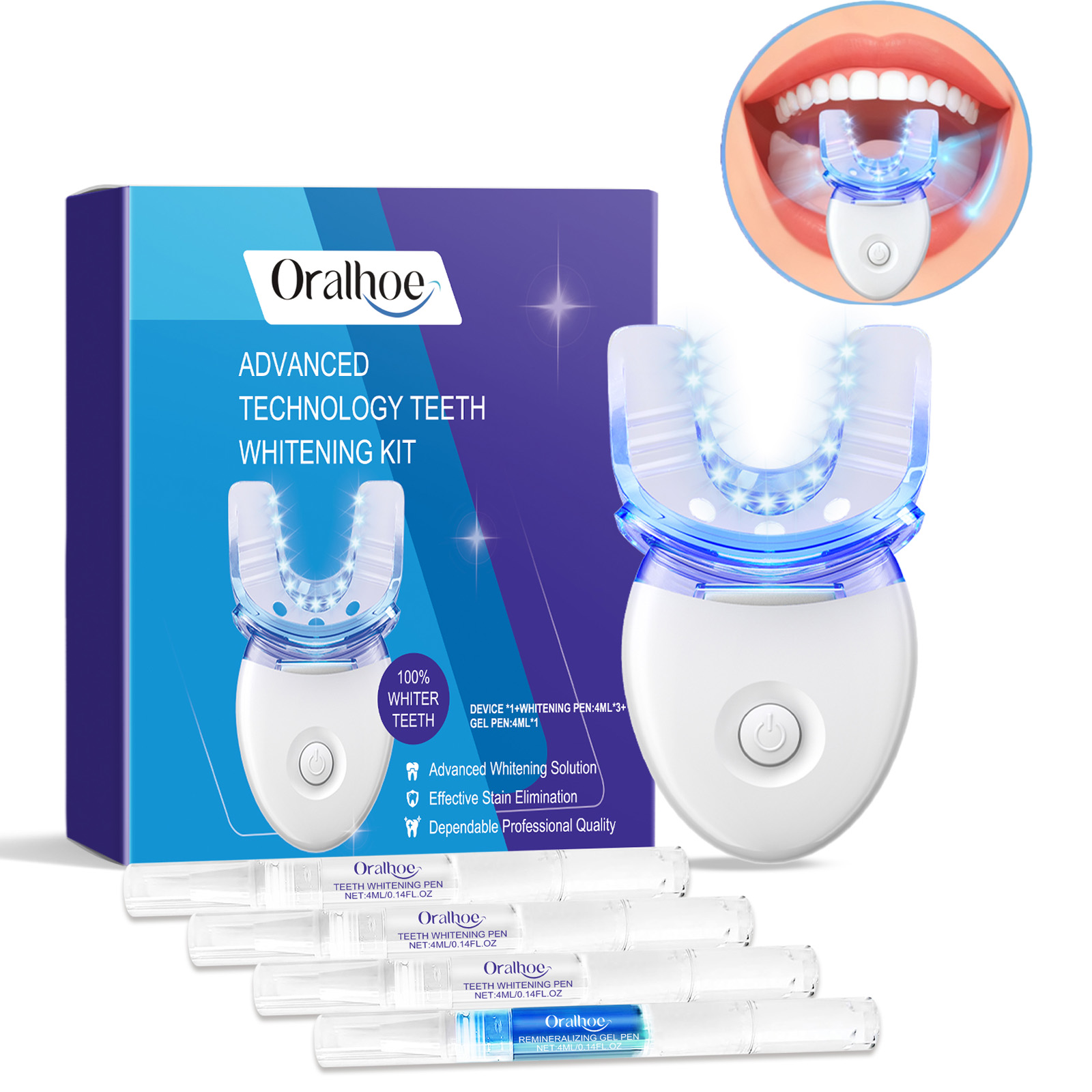 Professional Teeth Whitening L - огляд і ціна Teeth Whitening With Hydrogen Peroxide