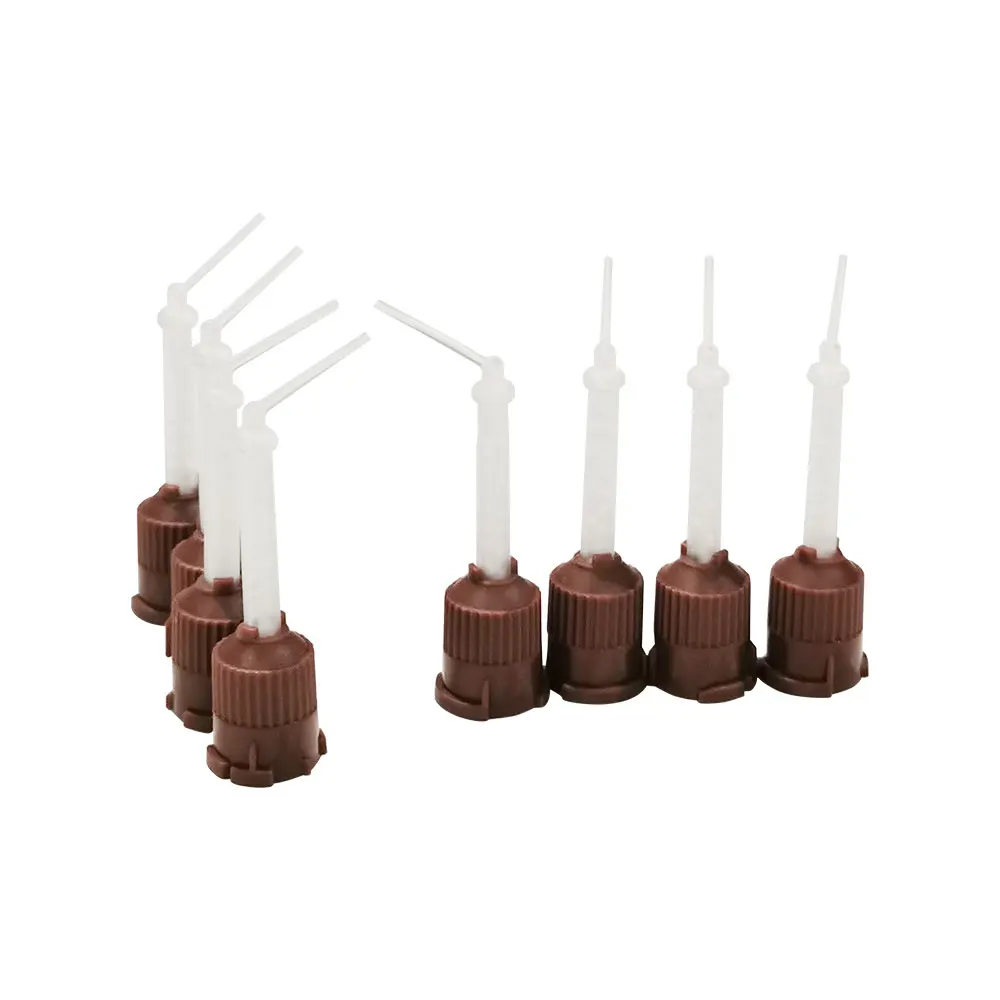 100pcs Brown Mixing Tips Denta - огляд і ціна Teeth Whitening Gel Syringes