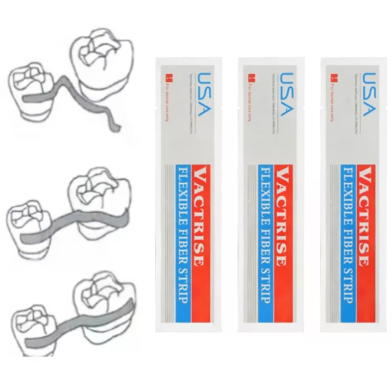 1Pc Dental Flexible Fiber Stri - огляд і ціна Teeth Whitening Strips Lumineux